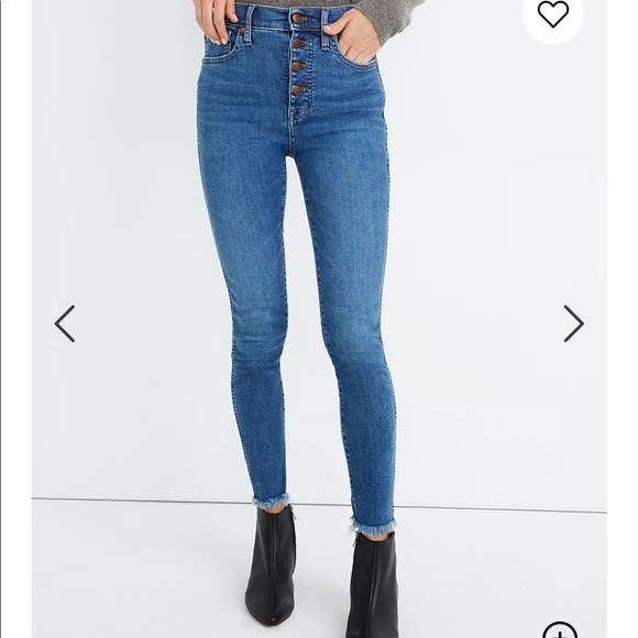 Madewell Denim - NWOT Madewell - 10" High-Rise Skinny Jeans